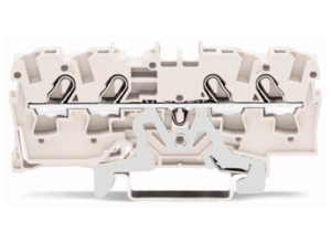 Клеммная колодка экрана WAGO 2004-1408, 1 pin, 0.5мм²-6.0мм², 600В, 22А, (1 шт)