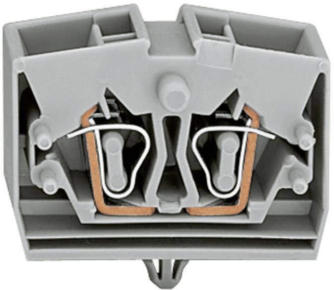 Клемма WAGO 264-344, 4 pin, 0.08мм² - 2.50мм², 800В, 24А, конф: N, (1 шт)