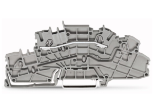 Многоуровневая монтажная клеммная колодка WAGO 2003-6650, 2 pin, 0.25мм²-2.5мм², 400В, 24А, (1 шт)