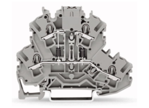 Компонентный клеммная колодка WAGO 2002-2213/1000-487, 2 pin, 0.75мм²-4.0мм², 250В, 0.5А, (1 шт)