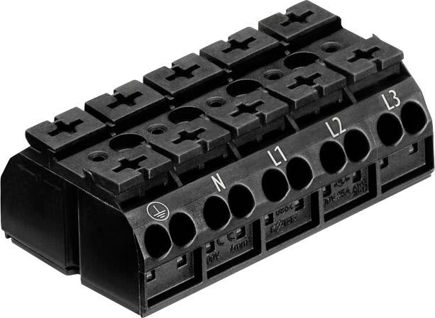 Клемма WAGO 862-1505, 5 pin, 0.50мм² - 4мм², 500В, 32А, (1 шт)