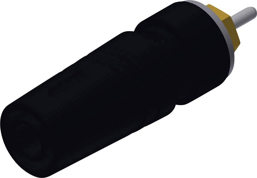 972360700, SKS-HIRSCHMANN SAB 2630 S1,9 Au - Лабораторное гнездо, Ø-контакта: 4 мм, черный : 1 шт.