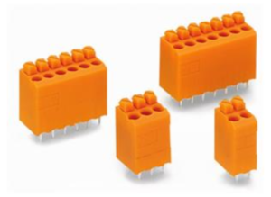 Клемма печатной платы WAGO 735-123, 3 pin, 0.5мм²-1.5мм², 320В, 10А, CS: 3.81мм, (1 шт)