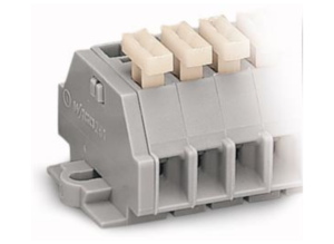 Клеммная колодка WAGO 261-161/331-000, 11 pin, 0.08мм²-2.5мм², 500В, 24А, (1 шт)