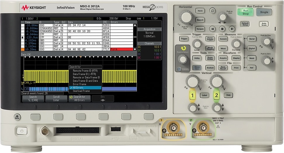 Осциллограф Keysight MSOX3012A 
