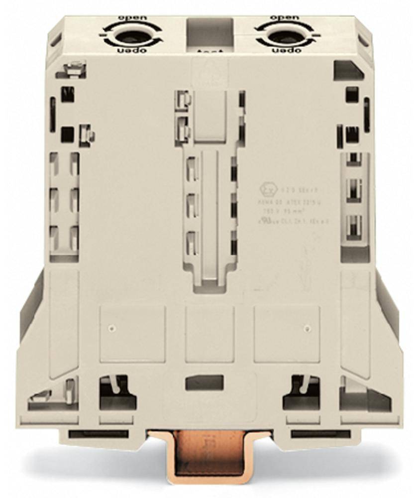Клемма WAGO 285-995, 2 pin, 25мм² - 95мм², 750В, 211А, конф: L, (5 шт)