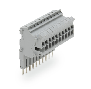 Штифтовая планка WAGO 2001-560, (1 шт)