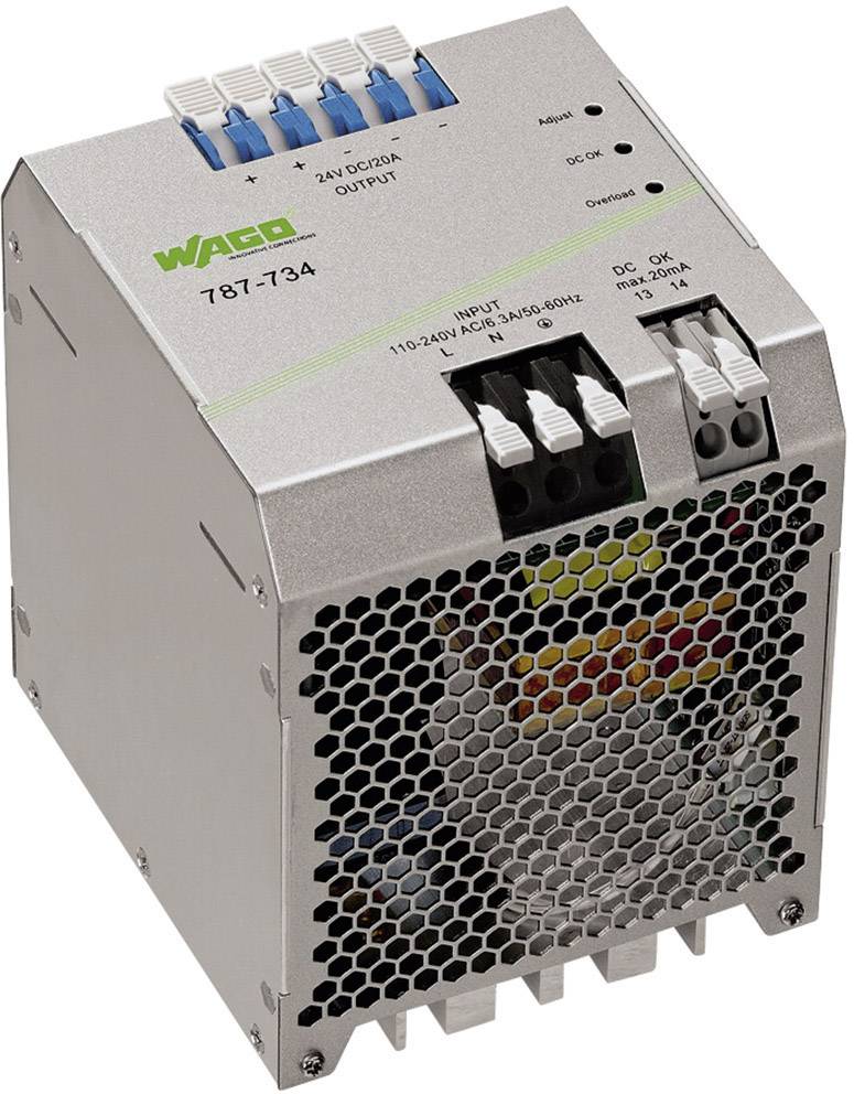 Блок питания на DIN-рейке WAGO 787-734 EPSITRON® ECO POWER