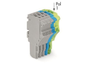 Внутренний разъём WAGO 2020-105/000-038, 5 pin, 0.5мм²-1.5мм², 500В, 13.5А, CS: 3.5мм, (1 шт)