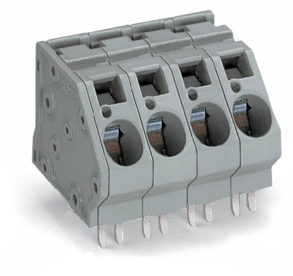 Быстроразъемная клемма WAGO 745-501/011-000, 1 pin, 0.20мм² - 16.00мм², 250В, CS: 10мм, (50 шт)