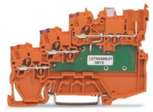 Клемма питания инициатора WAGO 2020-5372/1102-953, 0.14мм²-1.5мм², 250В, 13.5А, (1 шт)