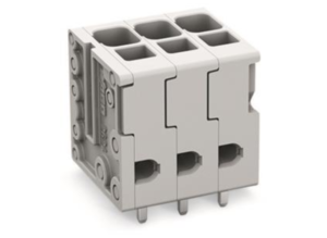 Клемма печатной платы WAGO 2624-3101, 1 pin, 0.2мм²-6.0мм², 400В, 41А, CS: 5мм, (1 шт)