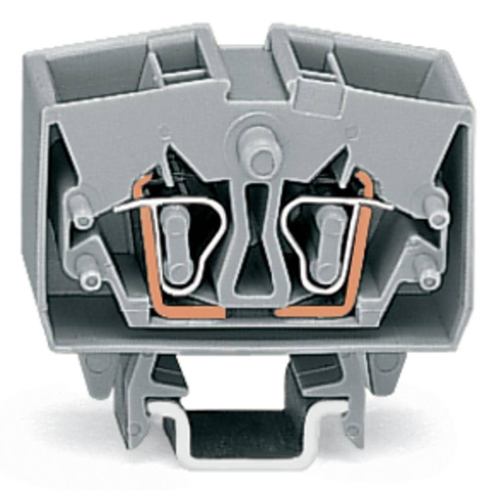 Клемма WAGO 264-726, 4 pin, 0.08мм² - 2.50мм², 800В, 24А, (100 шт)