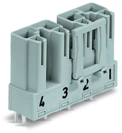 Разъем питания сети WAGO 770-874/073-000, 4 pin, 400В, 25А, (50 шт)
