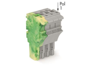 Внутренний разъём WAGO 2022-104/000-037, 4 pin, 0.75мм²-4.0мм², 690В, 24А, CS: 5.2мм, (1 шт)