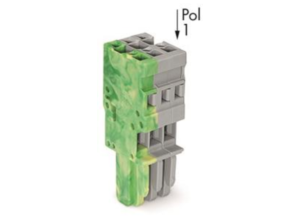 Внутренний разъём WAGO 769-103/000-037, 3 pin, 0.08мм²-4.0мм², 500В, 32А, CS: 5мм, (1 шт)