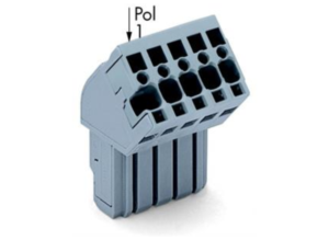 Внутренний разъём WAGO 769-114/022-000, 14 pin, 0.08мм²-4.0мм², 500В, 32А, CS: 5мм, (1 шт)