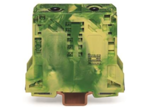 Клемма защитного заземления WAGO 285-157/999-950, 1 pin, 10мм²-50мм², 1000В, 150А, (1 шт)