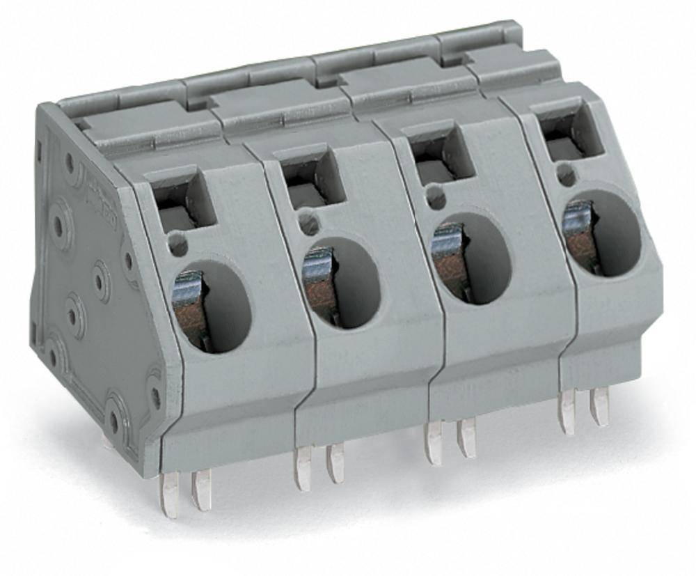 Быстроразъемная клемма WAGO 745-606/006-000, 6 pin, 0.20мм² - 16.00мм², 1000В, CS: 15мм, (8 шт)