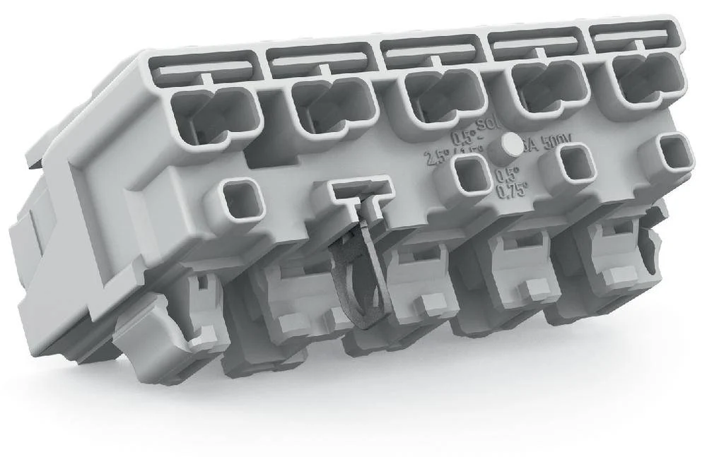 Разъем питания сети WAGO 294-8135, 5 pin, 0.5мм² - 2.5мм², 24А, (250 шт)