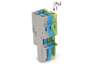 Внутренний разъём WAGO 769-103/000-038, 3 pin, 0.08мм²-4.0мм², 500В, 32А, CS: 5мм, (1 шт)