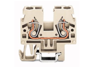 Проходная клеммная колодка WAGO 870-919, 1 pin, 0.2мм²-2.5мм², 420В, 22А, (1 шт)