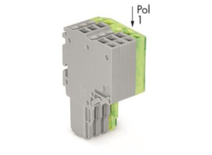 Внутренний разъём WAGO 2020-204/000-036, 4 pin, 0.5мм²-1.5мм², 500В, 13.5А, CS: 3.5мм, (1 шт)