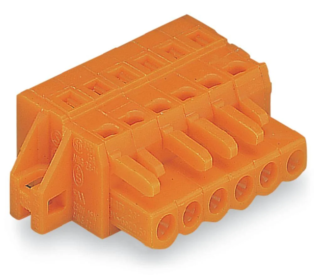 Розетка для подключения кабеля WAGO 231-322/031-000, 22 pin, 0.08мм² - 2.50мм², 320В, CS: 5.08мм, (10 шт)