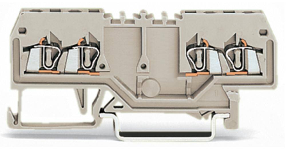 Клемма WAGO 279-995, 4 pin, 0.20мм² - 1.50мм², 550В, 15А, конф: L, (100 шт)