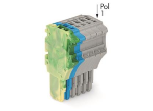 Внутренний разъём WAGO 2020-106/000-039, 6 pin, 0.5мм²-1.5мм², 500В, 13.5А, CS: 3.5мм, (1 шт)