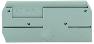 Торцевая/разделительная пластина WAGO 880-325, (1 шт)