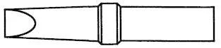 Паяльное жало Weller 4ETE-1 