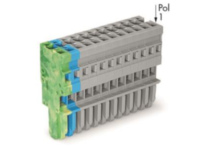 Внутренний разъём WAGO 769-115/000-039, 15 pin, 0.08мм²-4.0мм², 500В, 32А, CS: 5мм, (1 шт)