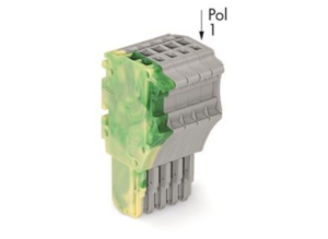 Внутренний разъём WAGO 2020-105/000-037, 5 pin, 0.5мм²-1.5мм², 500В, 13.5А, CS: 3.5мм, (1 шт)