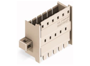Штекерный разъем проходной панели WAGO 2092-1634/024-000, 4 pin, 320В, 15А, CS: 5мм, (1 шт)