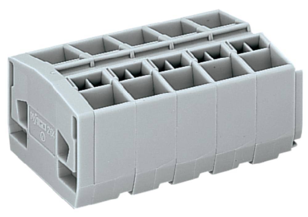 Клеммная колодка WAGO 264-255, 20 pin, 0.08мм² - 2.50мм², 800В, 24А, конф: L, (100 шт)