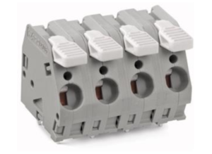 Клемма печатной платы WAGO 2706-206/000-004, 6 pin, 0.5мм²-6.0мм², 1000В, 41А, CS: 10мм, (1 шт)