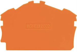 Торцевая/разделительная пластина WAGO 2002-6392, (1 шт)