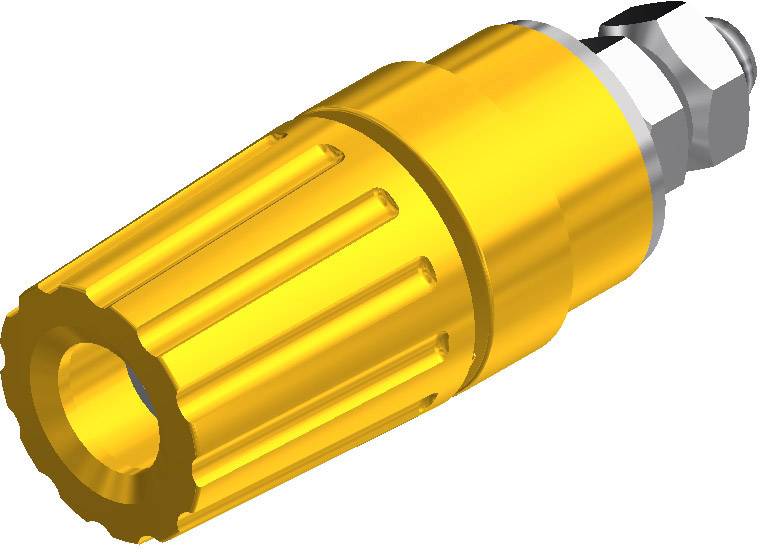 931714103, SKS-HIRSCHMANN PKI 110 - Полюсной зажим, 35 А, желтый : 1 шт.