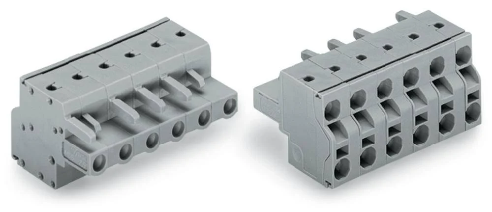 Розетка для подключения кабеля WAGO 231-2210/026-000, 10 pin, 0.2мм² - 2.5мм², 630В, CS: 7.50мм, (25 шт)