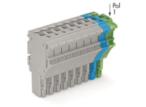 Внутренний разъём WAGO 2022-111/000-038, 11 pin, 0.75мм²-4.0мм², 690В, 24А, CS: 5.2мм, (1 шт)