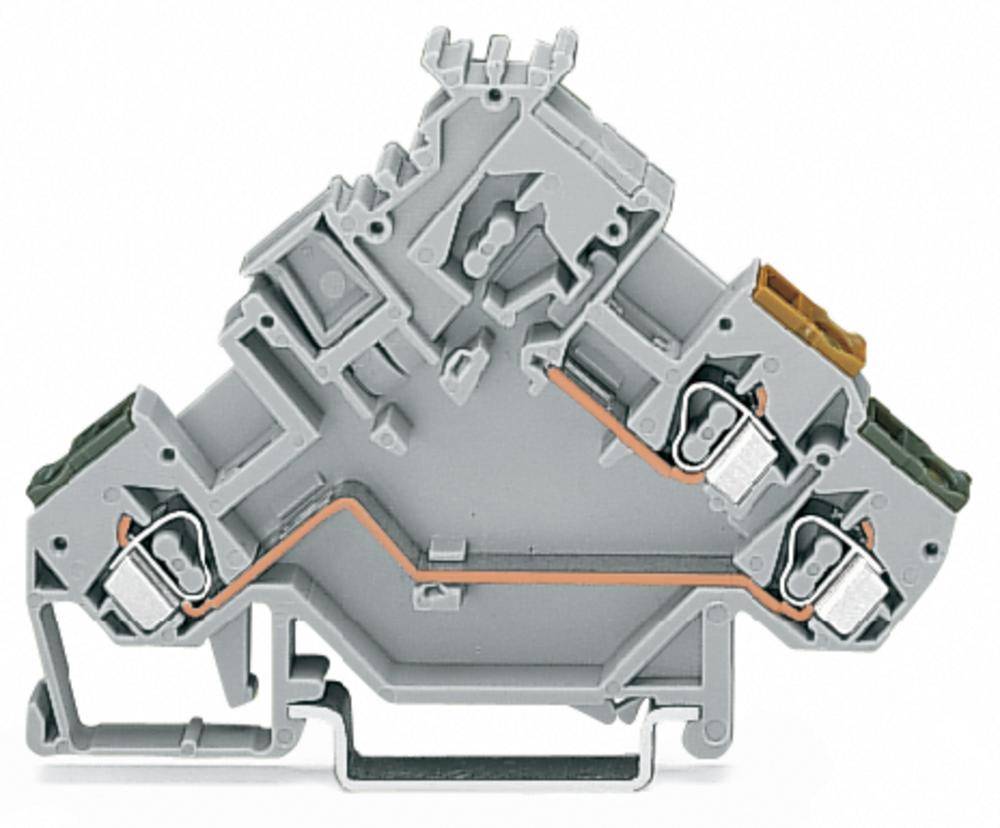 Клемма привода WAGO 280-554, 3 pin, 0.08мм² - 2.50мм², 400В, 20А, конф: L, (50 шт)