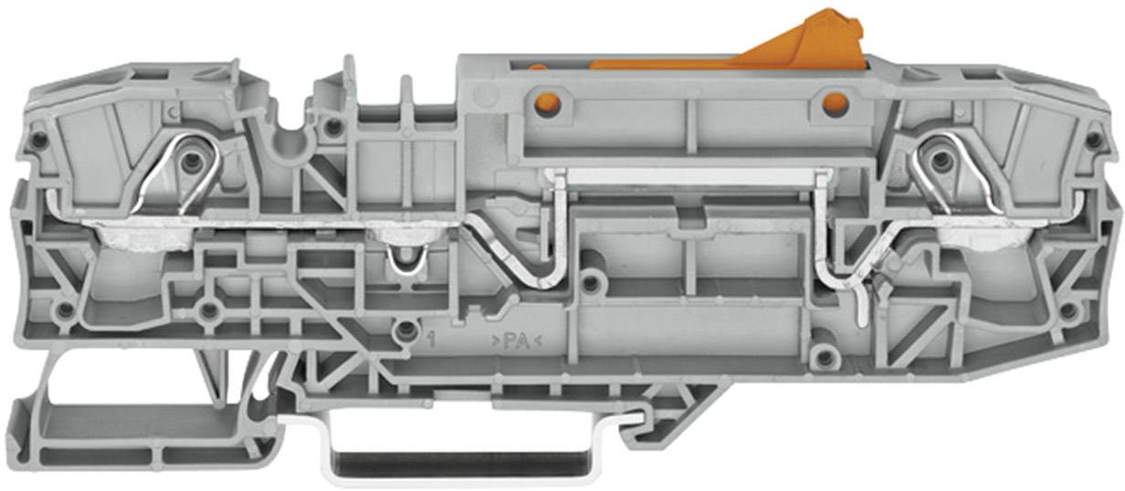 N клемма WAGO 2006-8671, 2 pin, 0.50мм² - 10мм², 30А, конф: L, (1 шт)