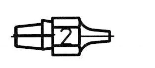 Насадка для распайки Weller T0051314299 DX 112