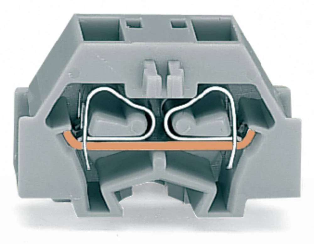 Клемма WAGO 260-343, 4 pin, 0.08мм² - 1.50мм², 400В, 18А, конф: L, (300 шт)