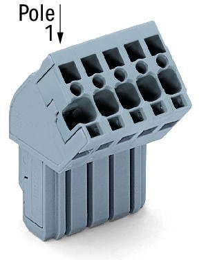 Гнездовой разъем WAGO 769-112/022-000, 12 pin, 500В, 32А, CS: 5мм, (1 шт)