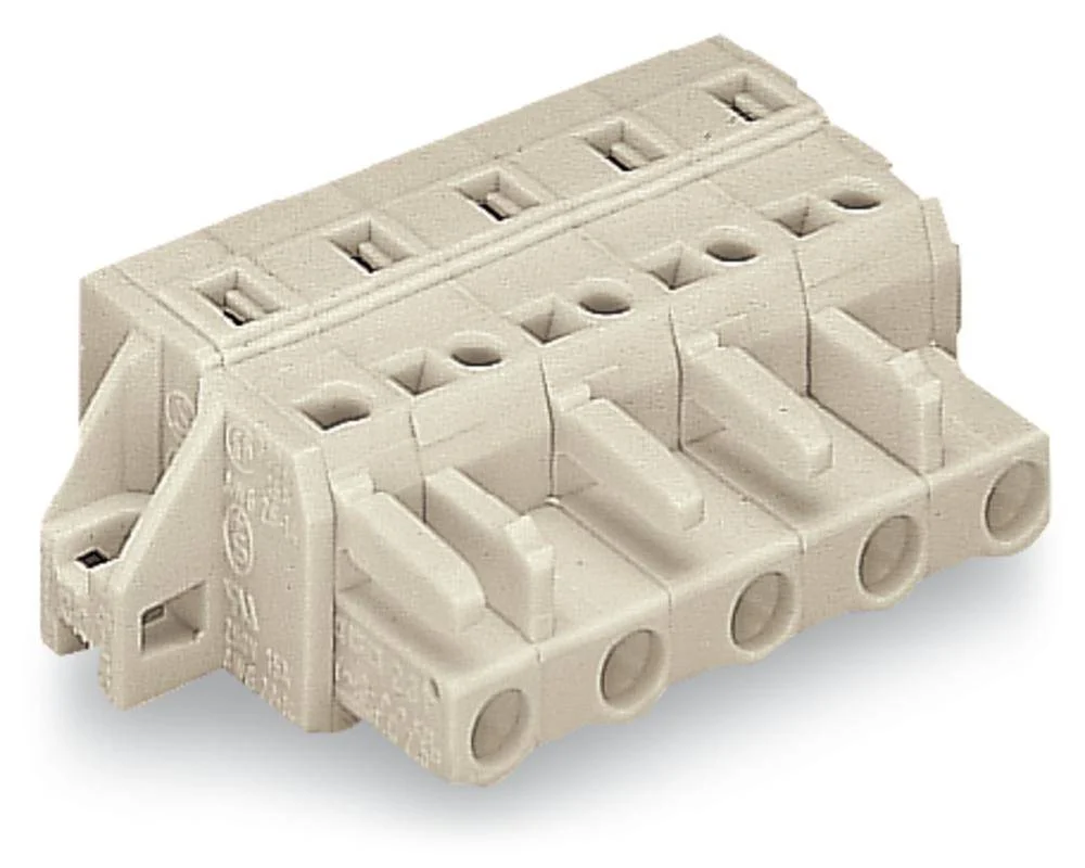 Розетка для подключения кабеля WAGO 721-212/031-000, 12 pin, 0.08мм² - 2.5мм², 630В, 16А, CS: 7.50мм, (10 шт)