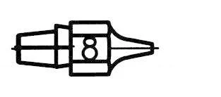 Насадка для распайки Weller T0051314899 DX 118