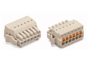 Гнездовой разъем WAGO 2734-103/037-000, 3 pin, 160В, 10А, CS: 3.5мм, (1 шт)