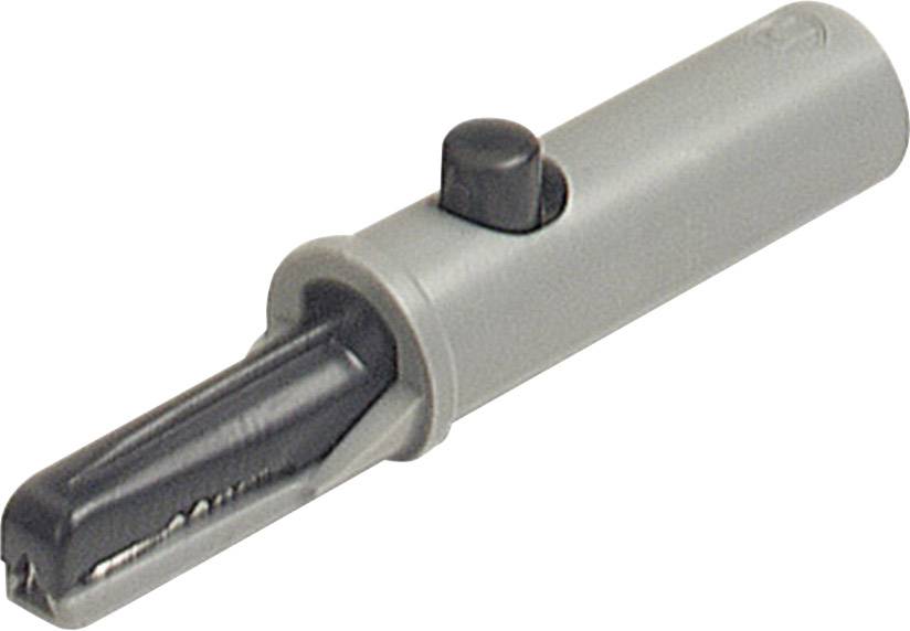 Зажим типа "крокодил" SKS Hirschmann AK 10, черный, 6 мм, длина: 53 мм : 1 шт.